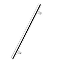 Silvana puxador tubular 400mm inox polido 97292
