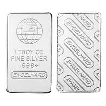 Silver Bar Engelhards 35g 999+ prata fina comemorativa de 1 onça Silver Bar Engelhards 35g 999+ prata fina comemorativa de 1 onça