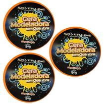 Silver Line Cera Modeladora com Queratina 3x130g