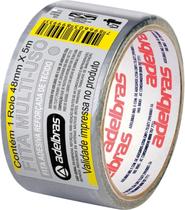 SILVER TAPE FITA ADESIVA REFORÇADA MULTIUSO CINZA 48 mm X 5 m SILVER TAPE FITA ADESIVA REFORÇADA MULTIUSO CINZA 48 mm X 5 m