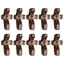 Símbolo comemorativo da Cruz do Amor de madeira Yookin Cross My Heart