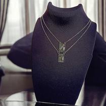 Símbolo De Proteção: Escapulário Em Aço Cirúrgico 316l - Oração Senhor Jesus