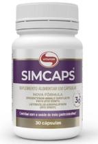 Simcaps com 02 Cepas Probióticas Nova Formula de 800 mg com 30 cápsulas - Vitafor