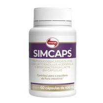 SIMCAPS - Probióticos - Equilíbrio da flora intestinal - 60 Cápsulas - Vitafor
