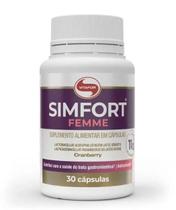 Simfort Femme 30cps 650mg Vitafor Lote 2401740 Simfort Femme 30cps 650mg Vitafor Lote 2401740