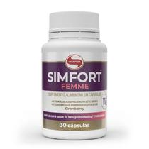 Simfort Femme 650mg (30 caps) - Sabor: Cranberry Simfort Femme 650mg (30 caps) - Sabor: Cranberry