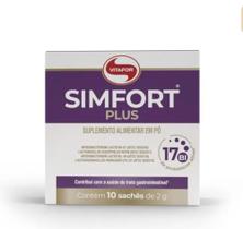 Simfort Plus caixa 10 sachês 2g probióticos Vitafor