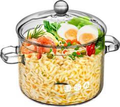 Simmer Pot Cuwrlirht Clear Glass 1.9L/1900mL para fogão Simmer Pot Cuwrlirht Clear Glass 1.9L/1900mL para fogão