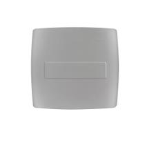 Simon 30 placa 4x2 cega+sup aluminio s-30 (30900-54)
