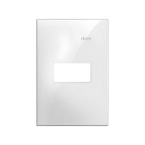 Simon 35 placa 4x2 1posto h branca s-35 (35611-30)