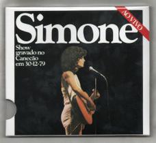 Simone CD Show Ao Vivo Gravado No Canecão Em 30-12-79