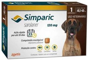 Simparic 120 Mg Cx C/ 1 Comp - 40,1 Ate 60 Kg Simparic 120 Mg Cx C/ 1 Comp - 40,1 Ate 60 Kg