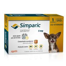 Simparic 1,3 a 2,5kg - 5mg (1 comprimido) - Zoetis