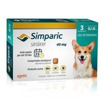 Simparic 40mg (10-20kg) 3 comprimido Simparic 40mg (10-20kg) 3 comprimido
