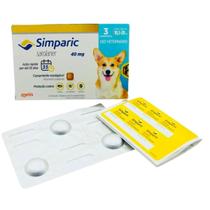 Simparic 40mg - 3 comprimidos