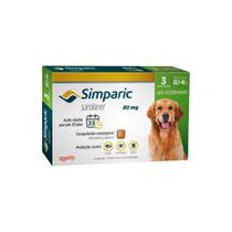 Simparic 80mg 20,1 A 40 kg 3 Comprimidos