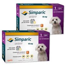 Simparic Antipulgas 2,6 A 5kg Kit 2 Unidades