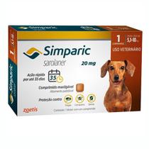 Simparic Antipulgas E Carrapatos Cães 5,1 A 10kg Simparic Antipulgas E Carrapatos Cães 5,1 A 10kg