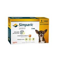 Simparic para Cães de 1,3 a 2,5 Kg (5 mg) - Antipulgas