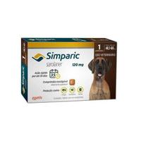 Simparic para Cães de 40,1 a 60 Kg (120 mg) - Antipulgas