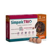 Simparic Trio 12mg (5,1 a 10kg ) 3 Comprimidos
