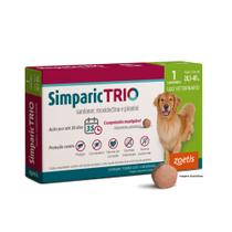 Simparic Trio 48mg (20,1 A 40kg ) 1 Comprimidos