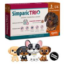 Simparic Trio Cães 12Mg C/3 Comprimidos + Surpresa