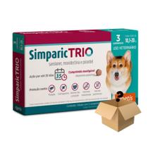 Simparic Trio Cães 24Mg C/3 Comprimidos + Surpresa Simparic Trio Cães 24Mg C/3 Comprimidos + Surpresa