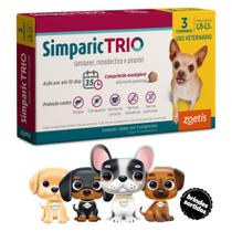 Simparic Trio Cães 3Mg C/ 3 Comprimidos + Surpresa