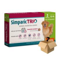 Simparic Trio Cães 48Mg C/3 Comprimidos + Surpresa Simparic Trio Cães 48Mg C/3 Comprimidos + Surpresa