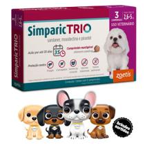 Simparic Trio Cães 6Mg C/ 3 Comprimidos + Surpresa