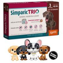 Simparic Trio Cães 72Mg C/3 Comprimidos + Surpresa