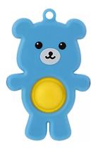 Simple Dimple 2 Fidget Toy Pop Bubble Sensorial Ursinho Blue - Mega Block Toys