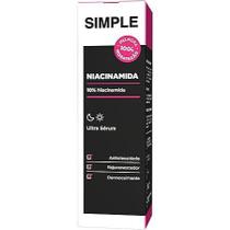 Simple Ultra Sérum Niacinamida - 30ml - 10%Niacinamida - Antioleosidade, Rejuvenescedor e Dermocalmante Simple Ultra Sérum Niacinamida - 30ml - 10%Niacinamida - Antioleosidade, Rejuvenescedor e Dermocalmante