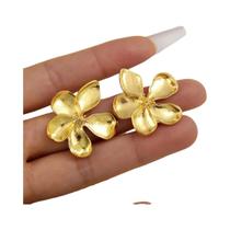 Simples geométrico oco cor de ouro brincos para mulheres moda festa jóias acessórios moda presentes Simples geométrico oco cor de ouro brincos para mulheres moda festa jóias acessórios moda presentes
