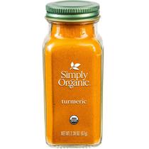 Simply Organic Ground Turmeric Cúrcuma moída - 67g Simply Organic Ground Turmeric Cúrcuma moída - 67g