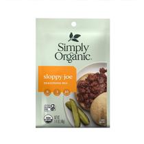Simply Organic Sloppy Joe Mix Tempero - 40g