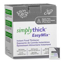 SimplyThick EasyMix 300 sachês individuais de 4 g Espessante em gel para pessoas com disfagia e distúrbios de deglutição Cria consistência IDDSI Nível 1 levemente espesso SimplyThick EasyMix 300 sachês individuais de 4 g Espessante em gel para pessoas com disfagia e distúrbios de deglutição Cria consistência IDDSI Nível 1 levemente espesso