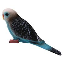 Simulação de modelo de papagaio com ornamento de animais para decoração de casa