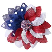 Simulação do Dia da Independência dos Estados Unidos T Ulip Garland Door Hanging Decoração