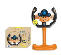 Simulação elétrica de brinquedo de volante com luz e som