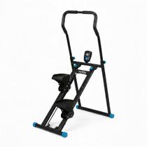 Simulador de Escalada Movra com Monitor de Calorias Integrado 3 Inclinações e Pedais Antiderrapantes