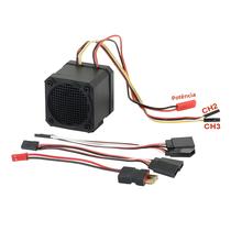 Simulador De Som De Carro RC Escala 1/10, 10 Efeitos Sonoros, Alto-falantes, Som De Motor Para Axial