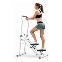 Simulador Escada Cardio Pernas Glúteos Casa Máquina De Escalada Caminhada Dobrável ate130kg Display