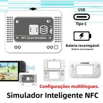 Simulador NFC Amiibo Compatível Com Bluetooth Pixl Emulator Substituição Para Acessório De Jogo