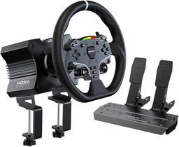 Simulador Racing Volante e Pedal Moza R5 Combo Completo Game