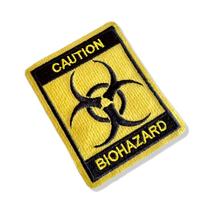 SIN013T75A Biohazard Patch Bordado Termo Adesivo SIN013T75A Biohazard Patch Bordado Termo Adesivo