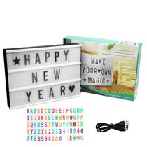 Sinais de néon personalizados Cinema Light Box Aoutrow com LEDs