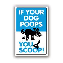 Sinal de aviso: se seu cachorro fizer cocô, você colherá 10 unidades/lote Sinal de aviso: se seu cachorro fizer cocô, você colherá 10 unidades/lote