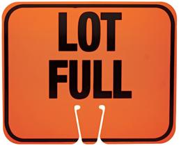 Sinal de cone de trânsito Cortina 03-550-LF LOTE COMPLETO 32x26 cm